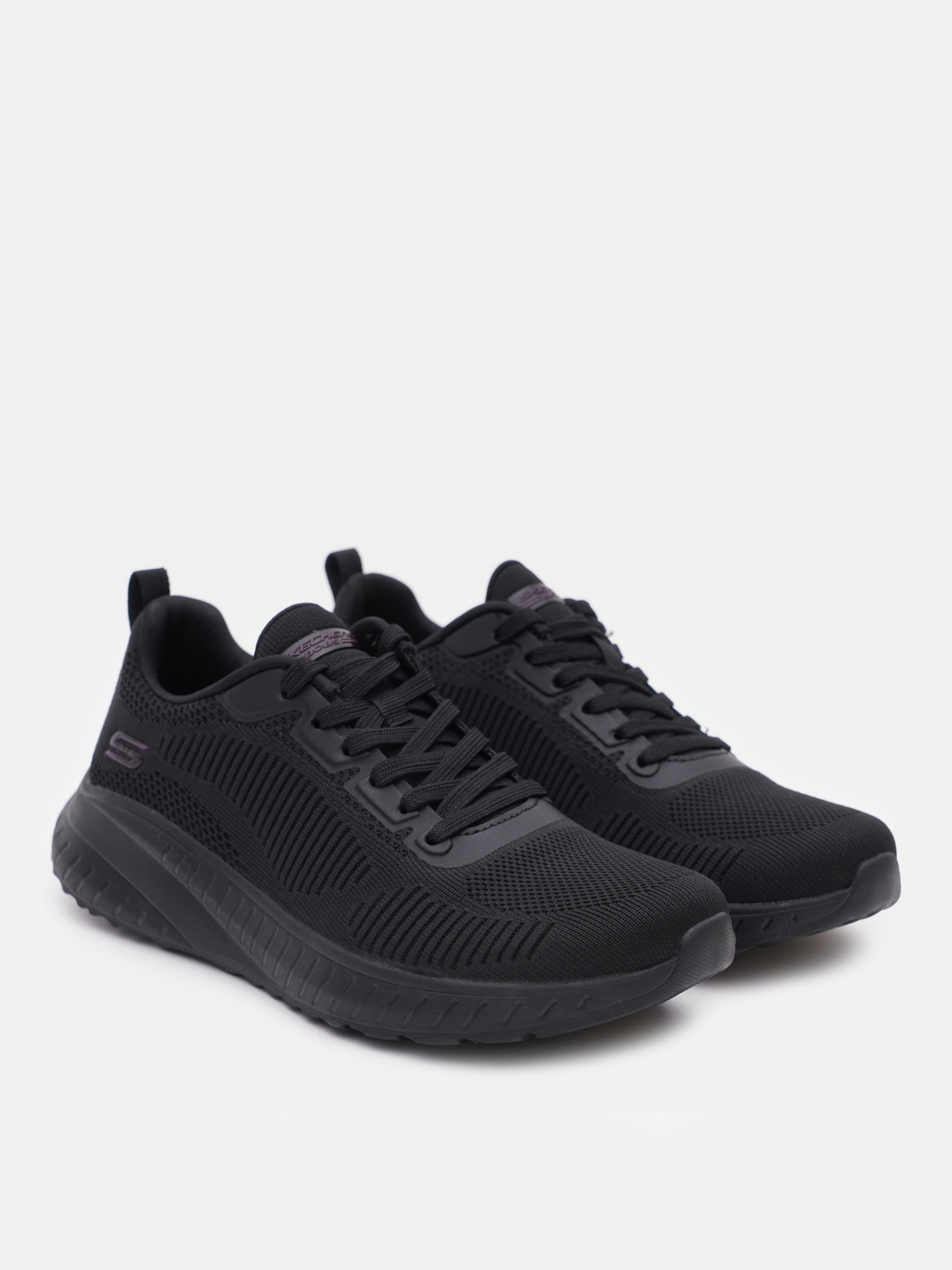 Кроссовки женские Skechers Bobs Squad Chaos черные 117209 BBK изображение 3