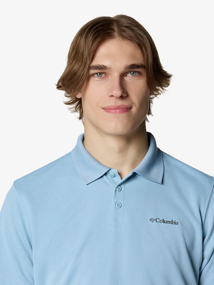 Рубашка-поло мужская Columbia Utilizer™ Polo голубая 1772051-431 изображение 6