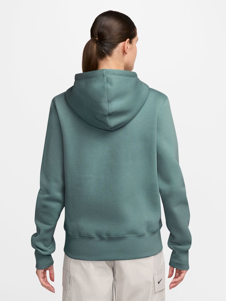 Толстовка женская Nike W NSW PHNX FLC STD FZ HDY бирюзовая HJ0995-017 изображение 3