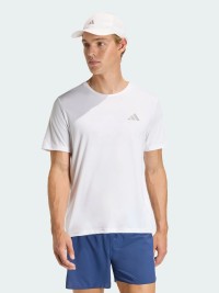 Футболка мужская Adidas Run Ess Tee M белая KB5960 изображение 2