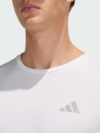 Футболка мужская Adidas Run Ess Tee M белая KB5960 изображение 4