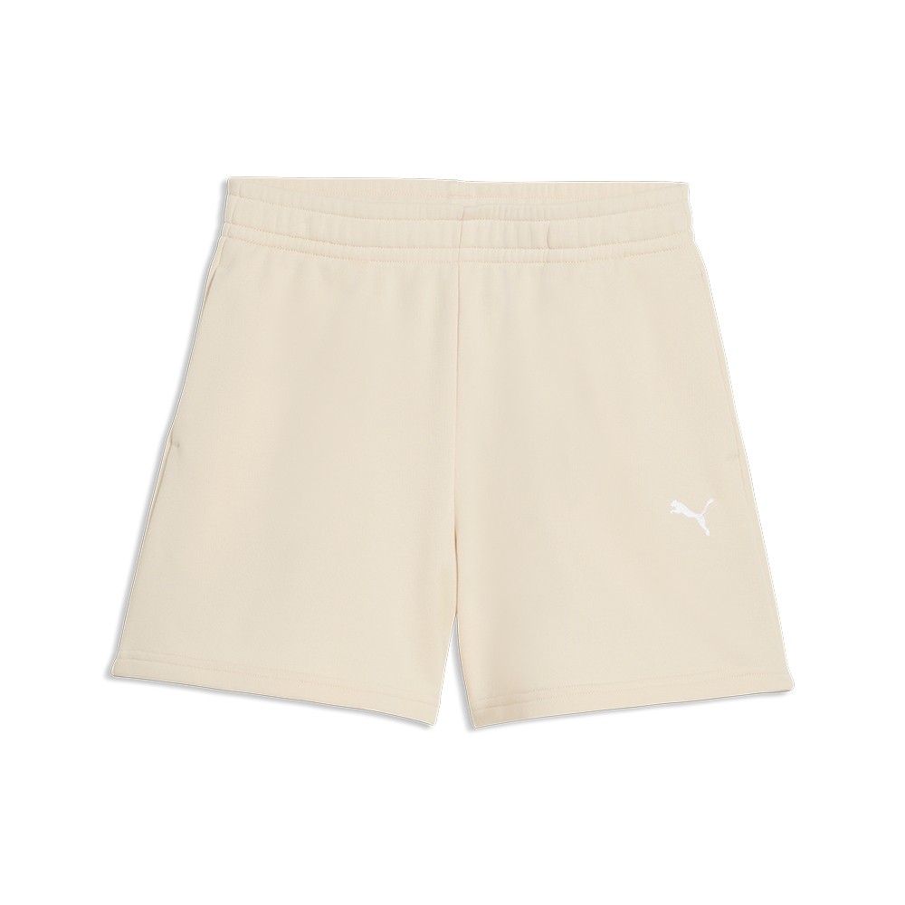 Шорты детские Puma ESS Logo High Waist Shorts TR G молочные 69172187