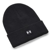 Шапка Under Armour UA Halftime Cuff черная 1373155-001 изображение 1