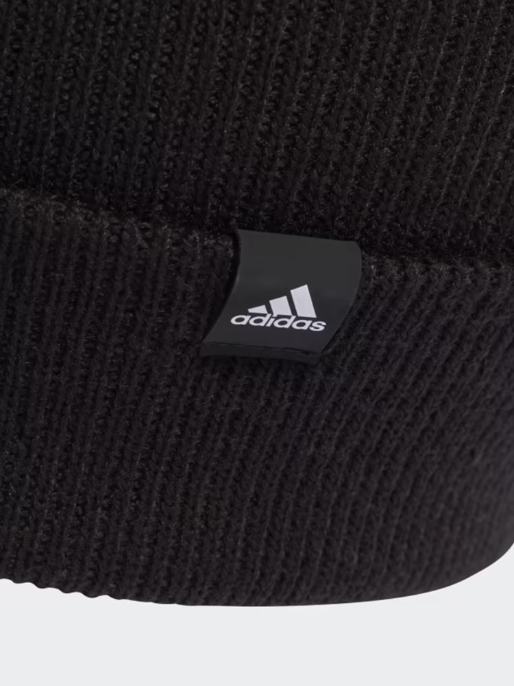 Шапка Adidas BEANIE CUFF VAR черная IB3236 изображение 4