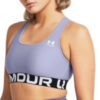 Бра женский Under Armour UA HG Authentics Mid Branded голубой 1383544-539 изображение 1