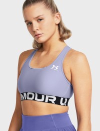 Бра женский Under Armour UA HG Authentics Mid Branded голубой 1383544-539 изображение 2