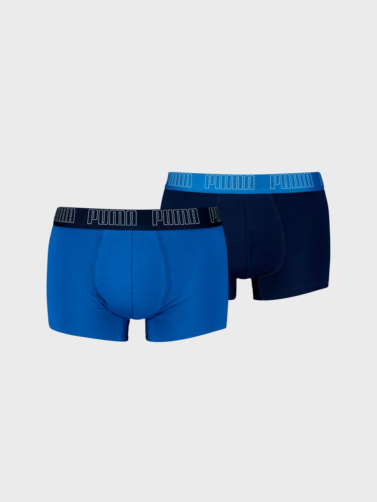 Боксеры мужские Puma MEN EVERYDAY TRUNK 2P мультицвет 93832104 изображение 2