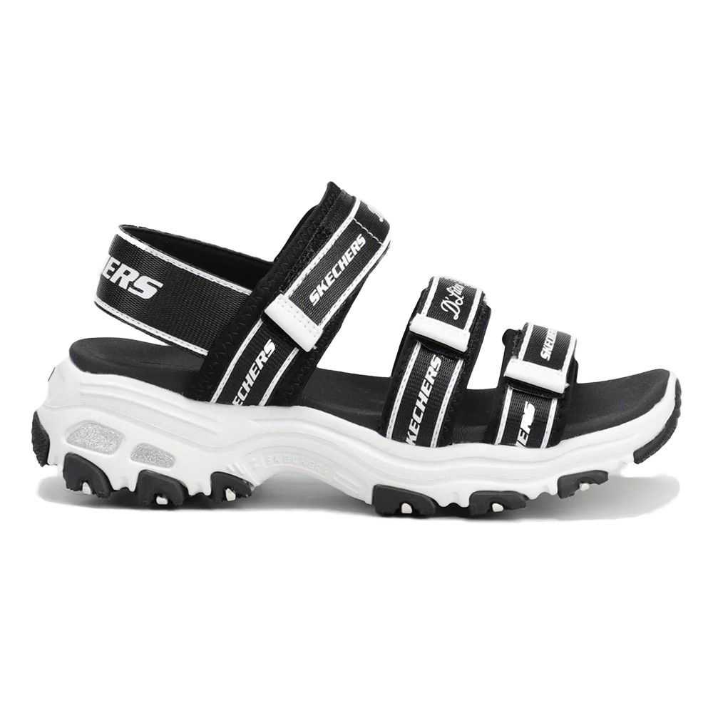 Сандали детские Skechers D'Lites черные 664167L BLK