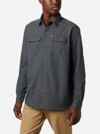 Рубашка мужская Columbia Silver Ridge™2.0 Long Sleeve Shirt темно-серая 1839311-028 изображение 2