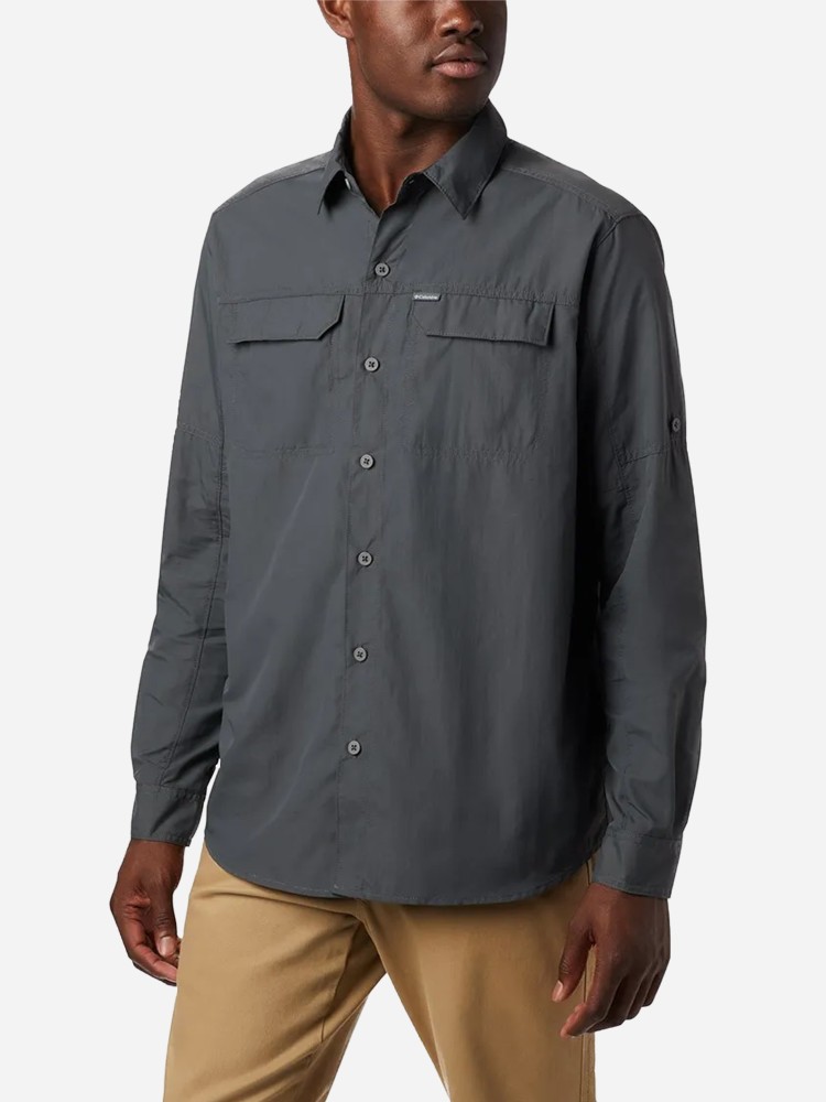 Рубашка мужская Columbia Silver Ridge™2.0 Long Sleeve Shirt темно-серая 1839311-028 изображение 2