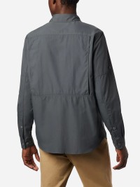Рубашка мужская Columbia Silver Ridge™2.0 Long Sleeve Shirt темно-серая 1839311-028 изображение 3