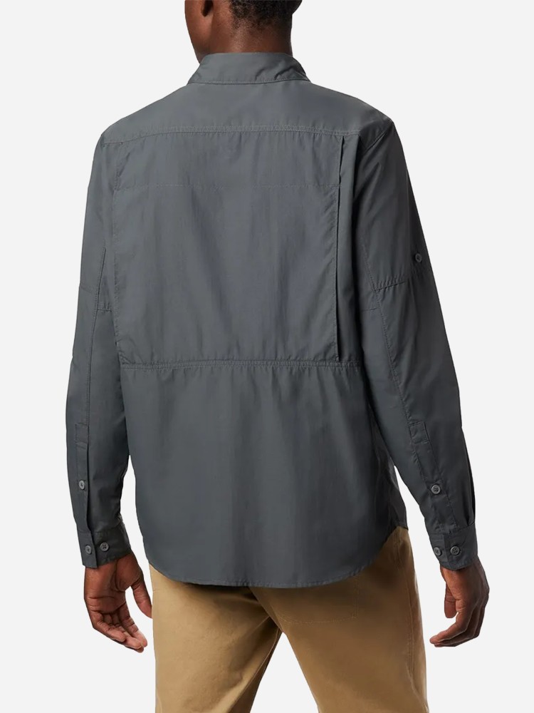 Рубашка мужская Columbia Silver Ridge™2.0 Long Sleeve Shirt темно-серая 1839311-028 изображение 3