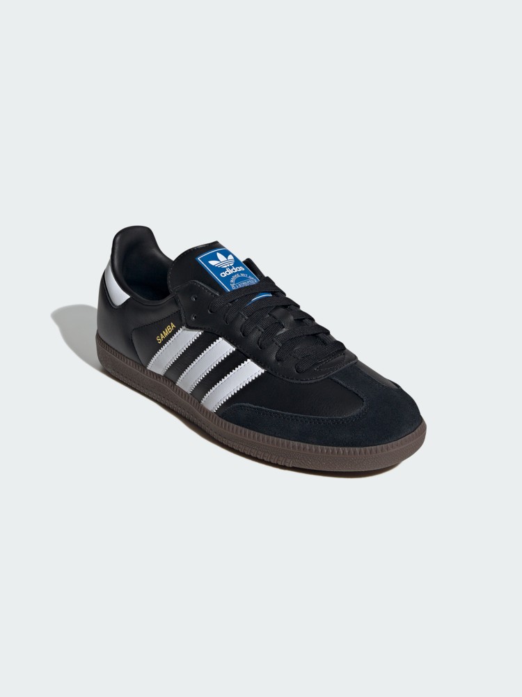Кроссовки мужские Adidas SAMBA OG черные B75807 изображение 4