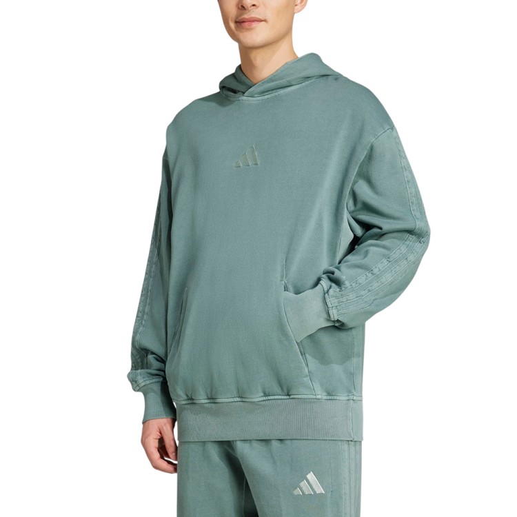 Толстовка мужская Adidas M A SZN W FT HD зеленая JN0614 изображение 1