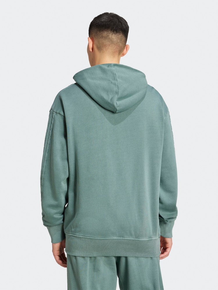 Толстовка мужская Adidas M A SZN W FT HD зеленая JN0614 изображение 3