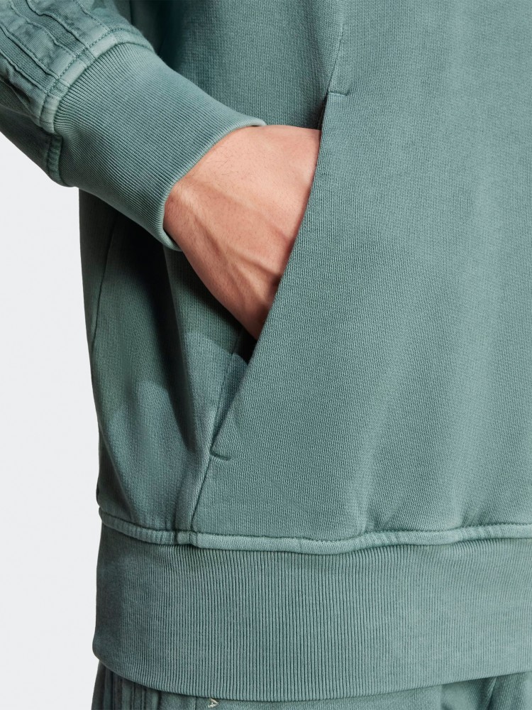 Толстовка мужская Adidas M A SZN W FT HD зеленая JN0614 изображение 6