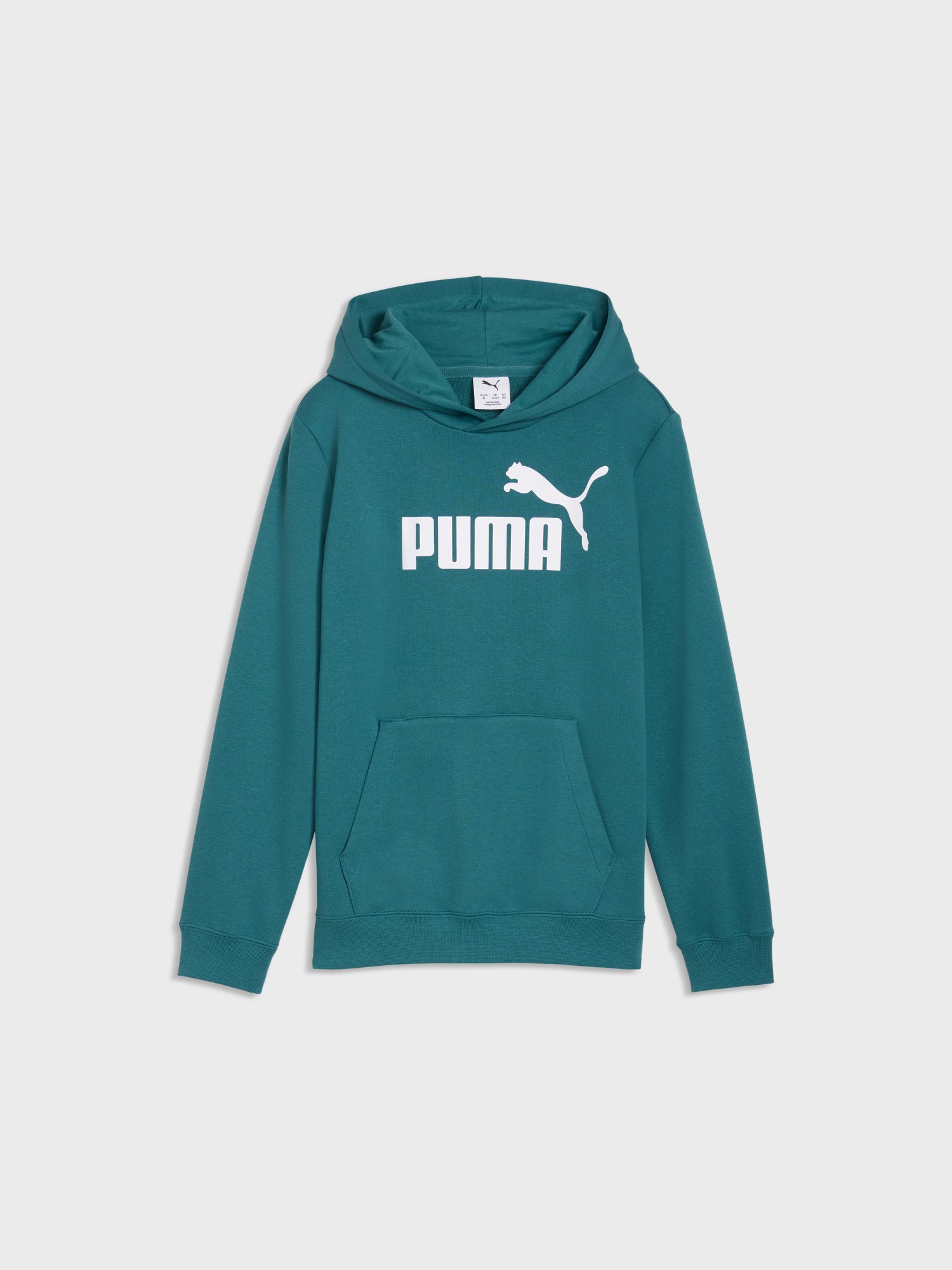 Толстовка детская Puma ESS No. 1 Logo Hoodie TR B зеленая 68490941 изображение 2