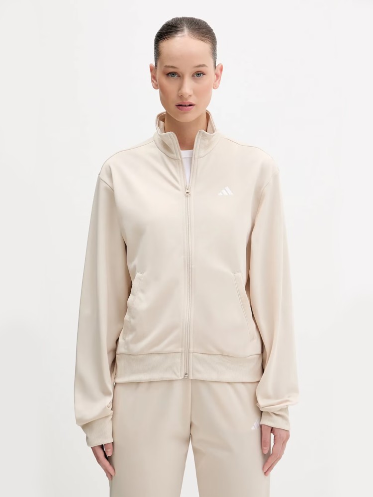 Костюм женский Adidas W FEELCOZY TS бежевый KB8459 изображение 3