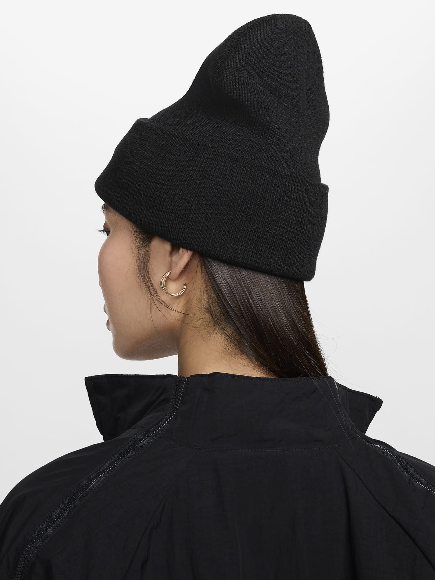 Шапка  Nike U NK PEAK BEANIE TC FUT F24 L черная HF0186-010 изображение 3