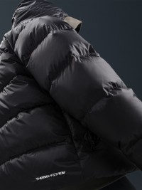 Куртка мужская Nike M NK WINDRUNNER STMNT DWN JKT черная HQ7790-011 изображение 4