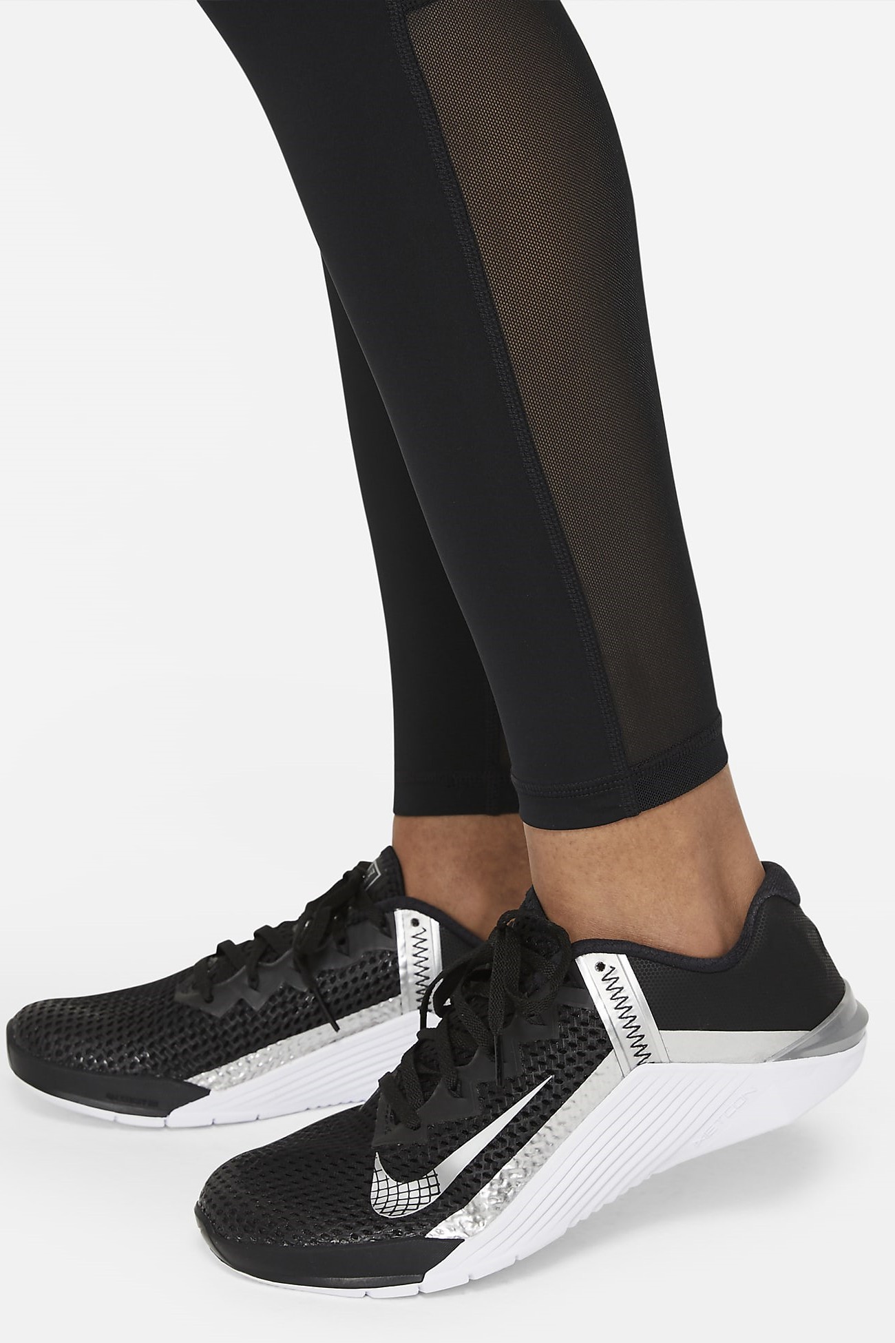 Леггинсы женские Nike W Np 365 Tight черные CZ9779-010 изображение 5