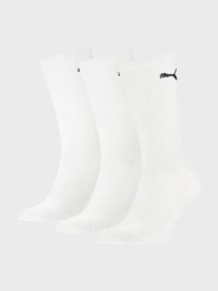 Носки  Puma SPORT CREW LIGHTWEIGHT 3P белые 90794002 изображение 3