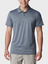 Рубашка-поло мужская Columbia Columbia Hike™ Polo темно-синяя 1990401-465 изображение 3