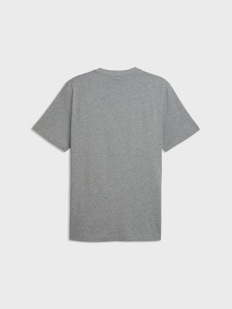 Футболка мужская Puma GRAPHIC Wording Tee серая 69177503 изображение 3
