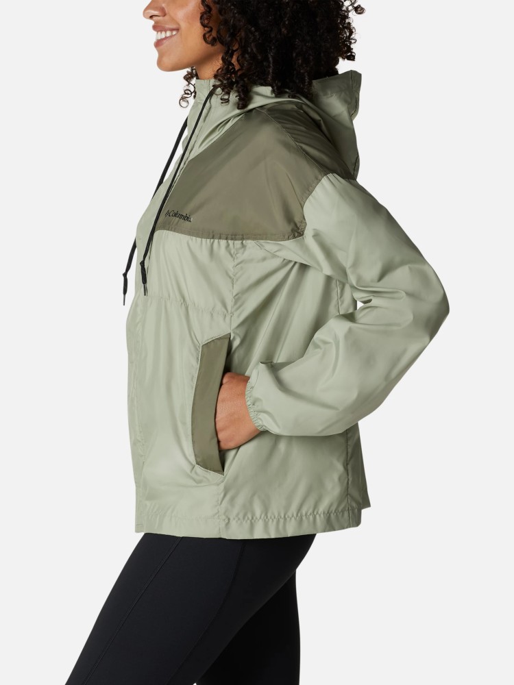 Ветровка женская Columbia FLASH CHALLENGER™ WINDBREAKER зеленая 1989521-348 изображение 4