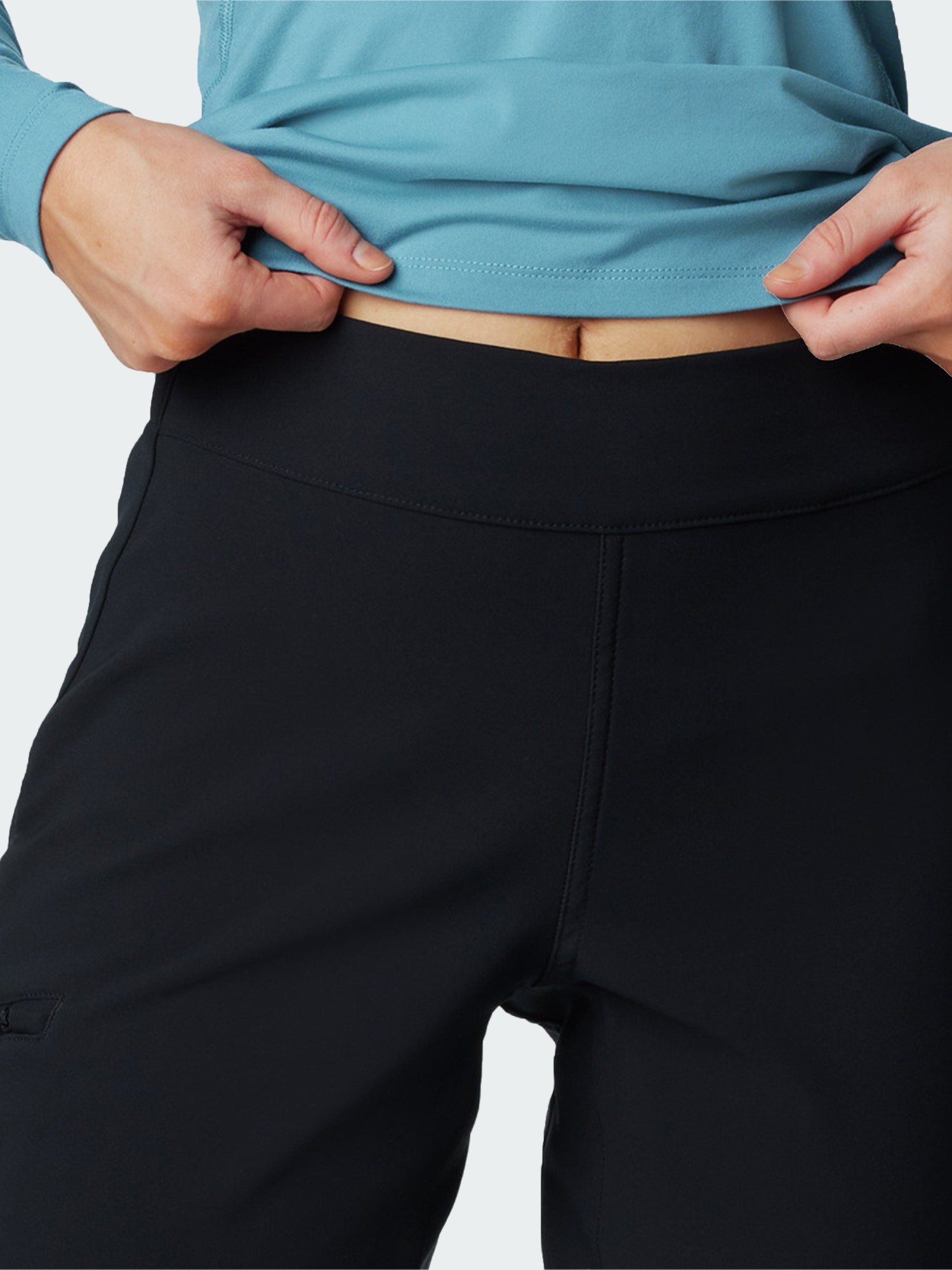 Брюки женские Columbia BACK BEAUTY™ HIGH-RISE PANT черные 2085231-010 изображение 6