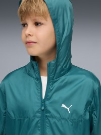 Ветровка детская Puma Ess Regular Windbreaker зеленая 68516541 изображение 3
