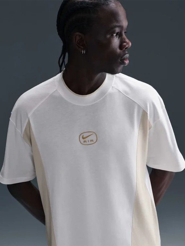 Футболка мужская Nike M NSW SW AIR L FIT TOP белая HM0182-101 изображение 4