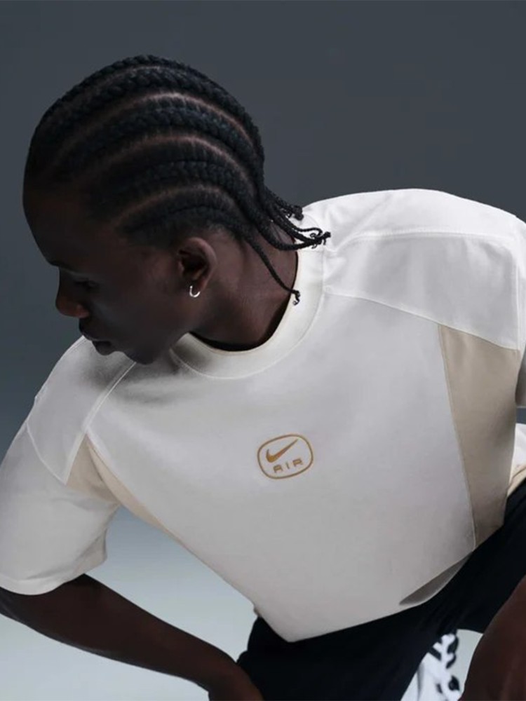 Футболка мужская Nike M NSW SW AIR L FIT TOP белая HM0182-101 изображение 6