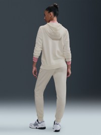 Толстовка женская Nike W NSW CLUB FLC GX STD PO HDY молочная IH8496-133 изображение 6