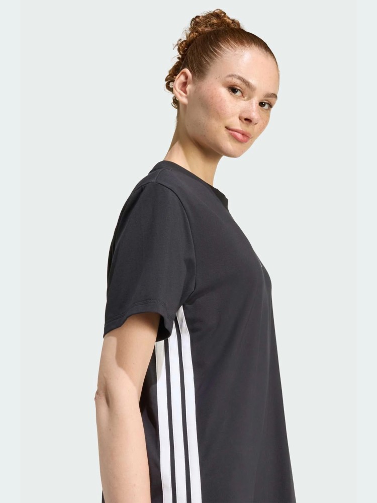 Платье женское Adidas W 3S T DRE черное KC4818 изображение 4