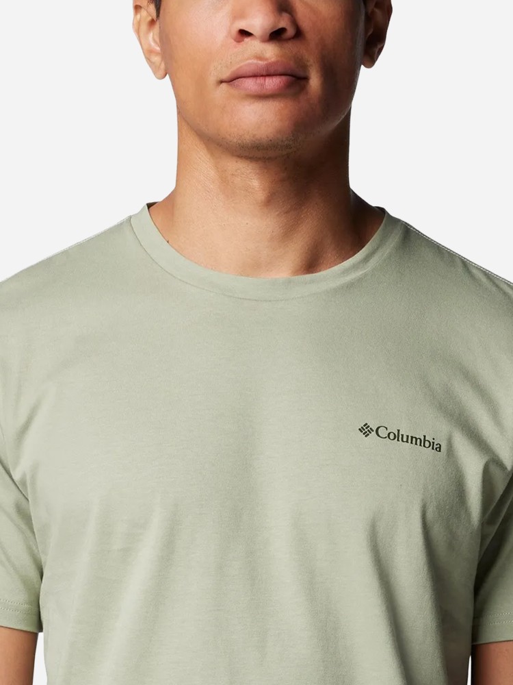 Футболка мужская Columbia Rapid Ridge™ Back Graphic Tee II хаки 1934821-348 изображение 5