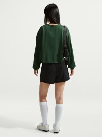 Шорты женские Nike W NSW OFFLN CHLL FT SHORT черные II3980-010 изображение 6