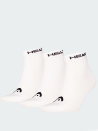 Носки HEAD ALL SPORTS QUARTER белые 701229010002 изображение 2
