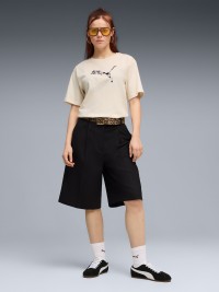 Футболка женская Puma ESS GRAPHIC Animal Relaxed Tee молочная 69182187 изображение 4
