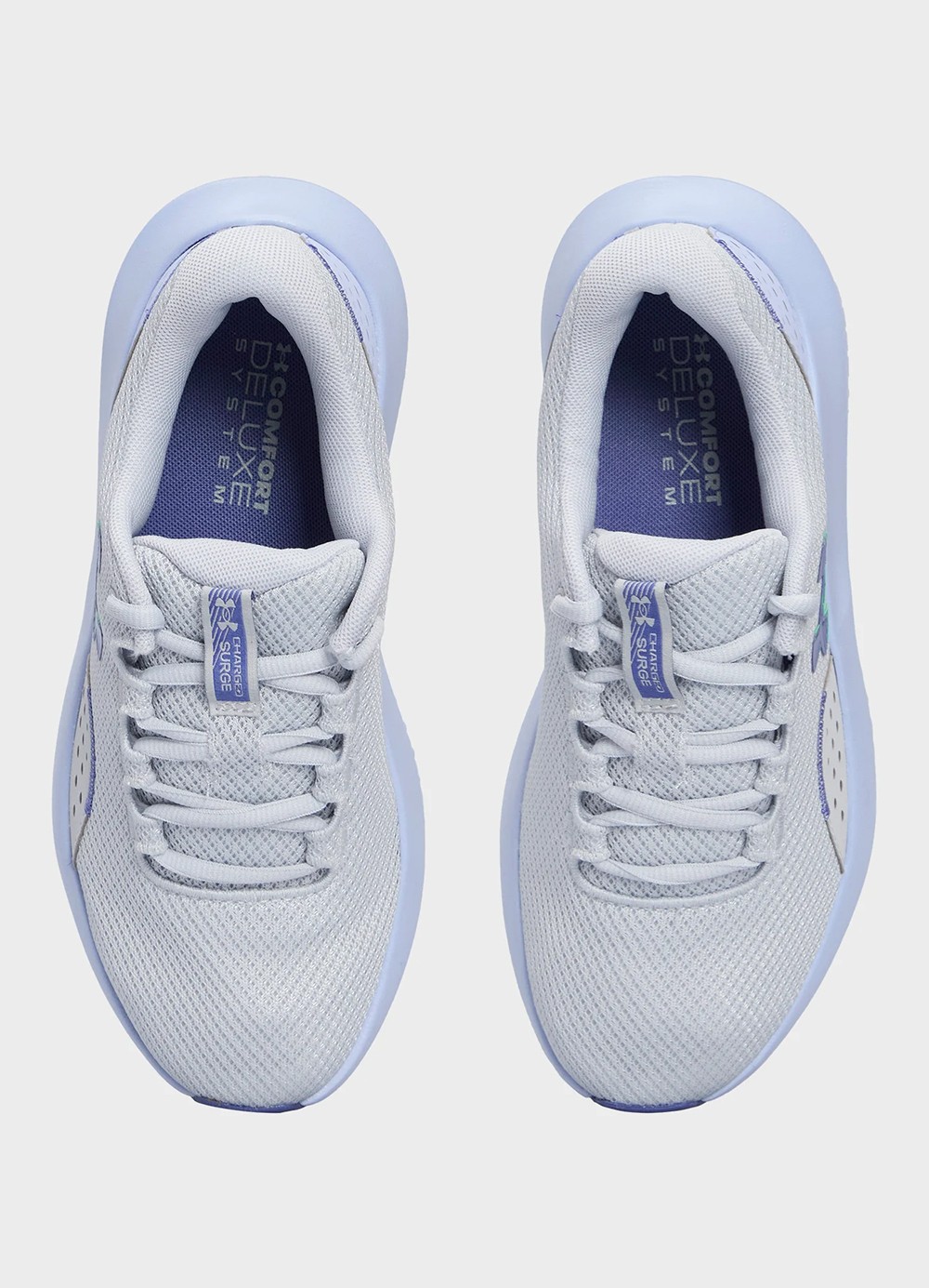 Кроссовки женские Under Armour UA W Charged Surge 4 серые 3027007-101 изображение 5