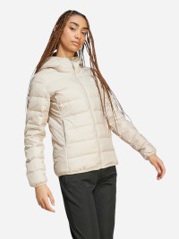Куртка женская Adidas W ESS L D HO J бежевая IX8930 изображение 4