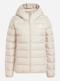 Куртка женская Adidas W ESS L D HO J бежевая IX8930 изображение 7
