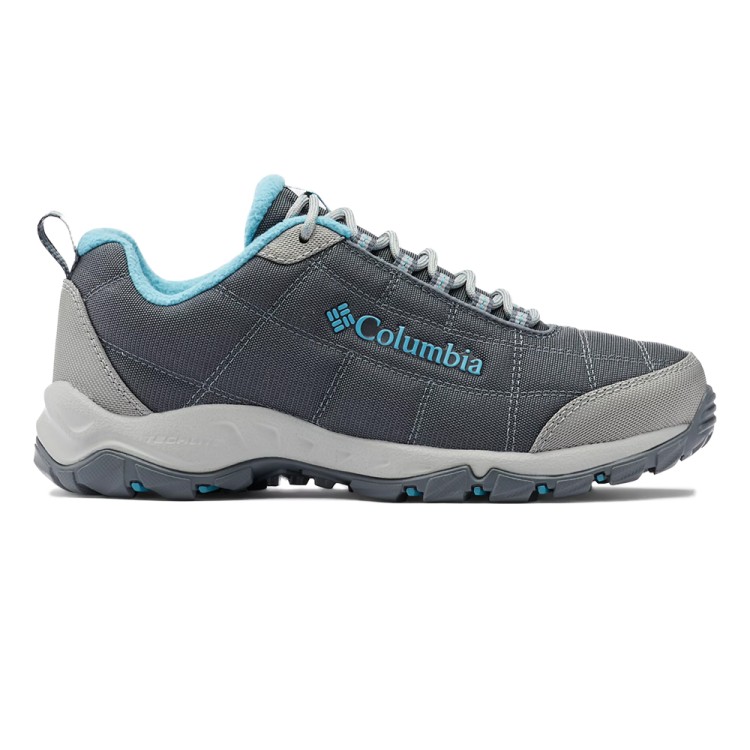 Полуботинки утепленные женские Columbia FIRECAMP™ FLEECE III серые 1865231-054