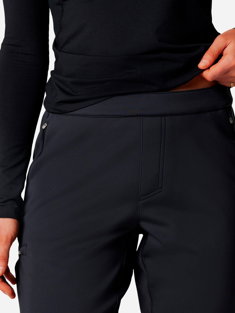 Брюки женские Columbia Vast Canyon™ High-Rise Softshell Pant черные 2105831-010 изображение 3