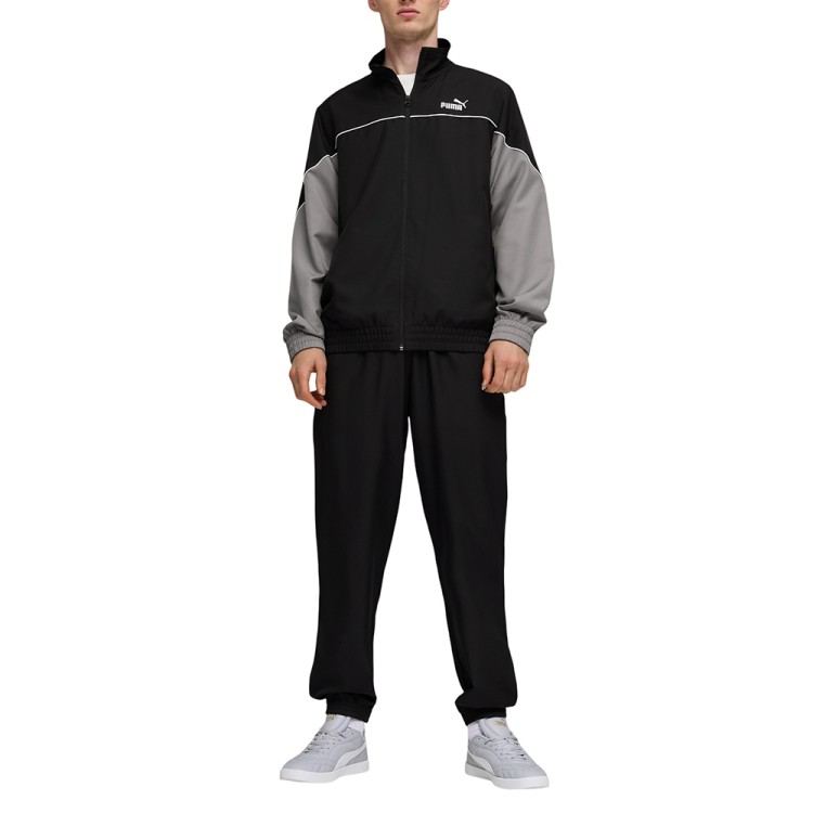 Костюм мужской Puma Woven Colorblock Suit черный 69177201 изображение 1