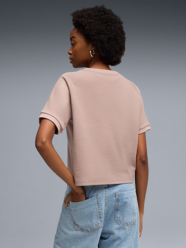 Футболка женская Puma CLASS Relaxed Pinnacle Tee мокко 69187288 изображение 3