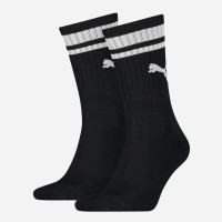 Носки  Puma PUMA CREW HERITAGE STRIPE 2P UNISEX черные 90794401 изображение 2