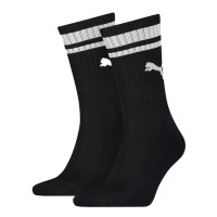 Носки  Puma PUMA CREW HERITAGE STRIPE 2P UNISEX черные 90794401 изображение 1