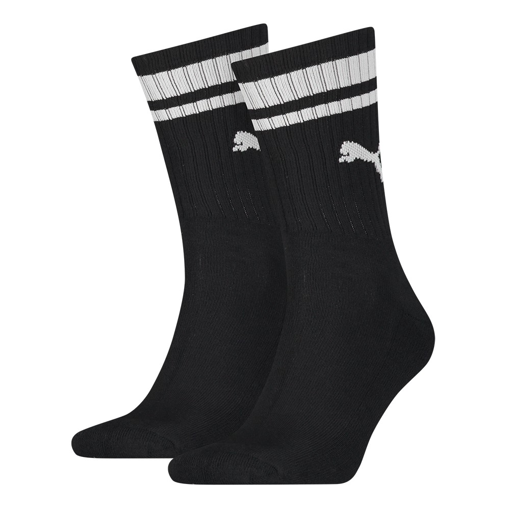 Носки  Puma PUMA CREW HERITAGE STRIPE 2P UNISEX черные 90794401 изображение 3