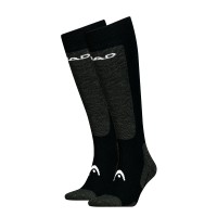 Носки HEAD ELEMENTS SKI KNEEHIGH 2P черные 701229014001 изображение 1